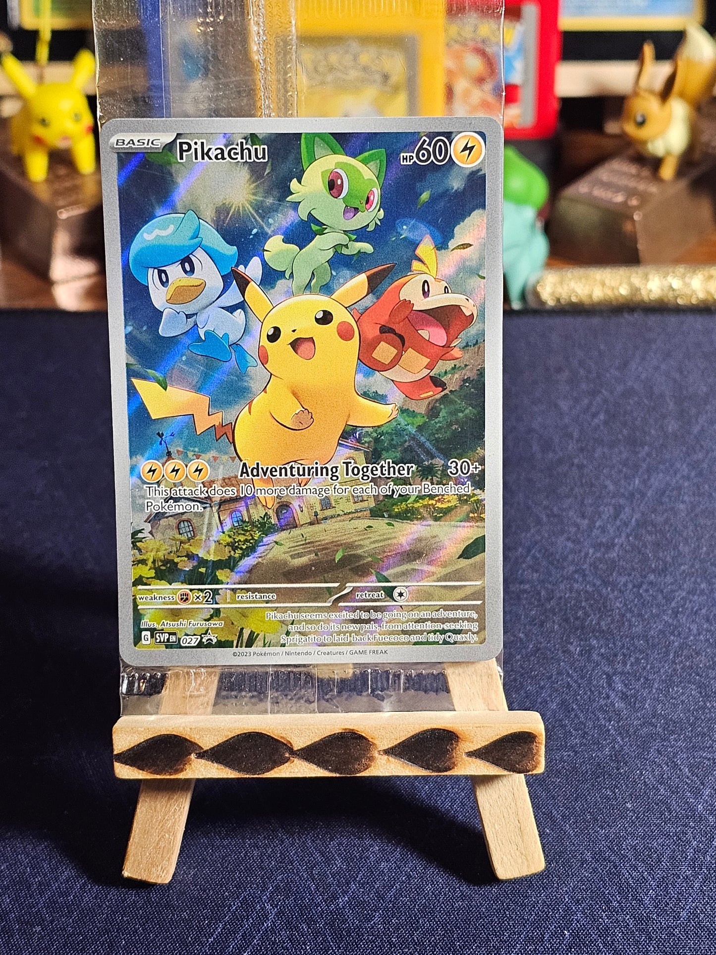 Pikachu Promo 27 - Scarlet & Violet