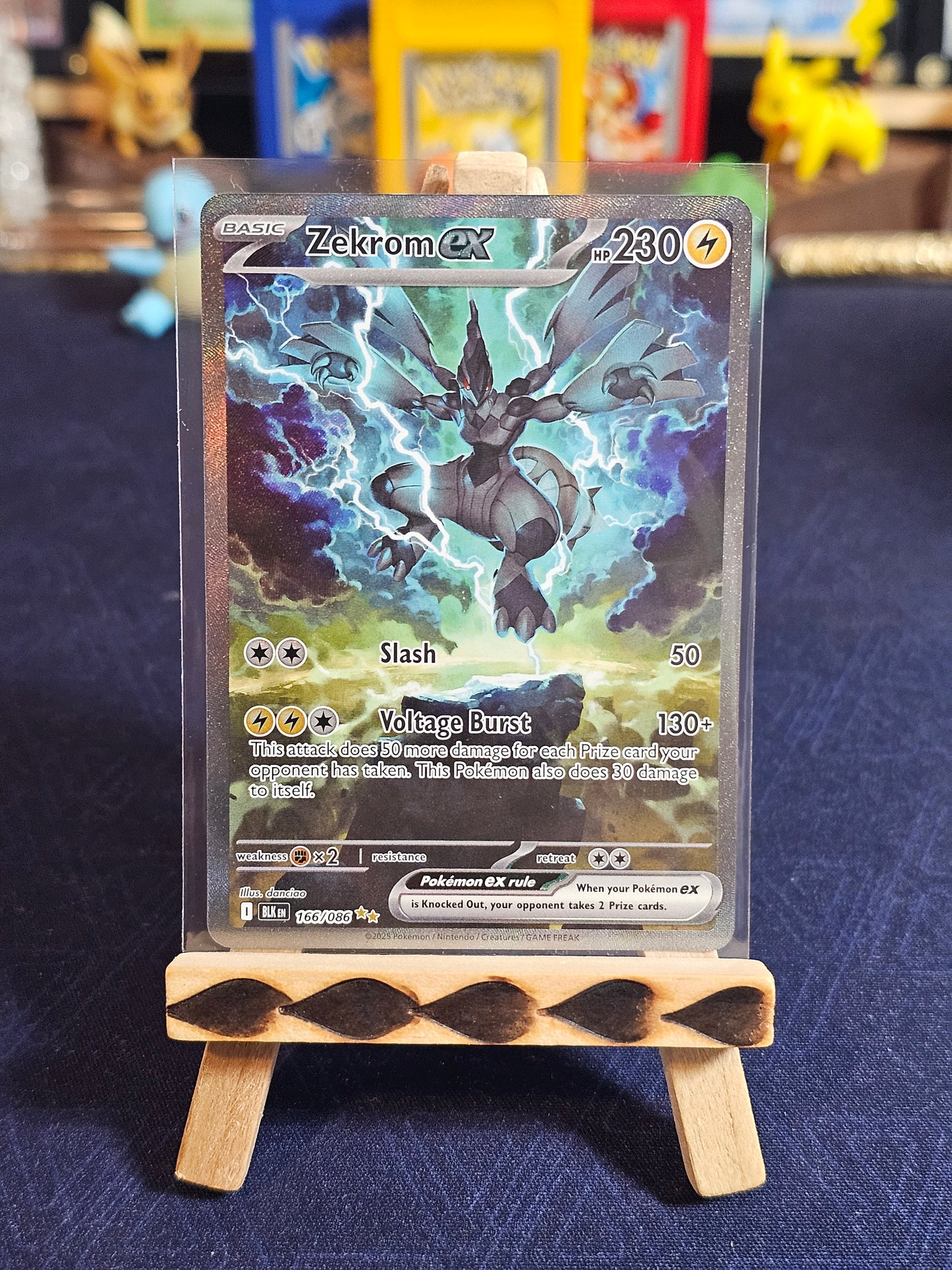 Zekrom EX 166 - Black Bolt
