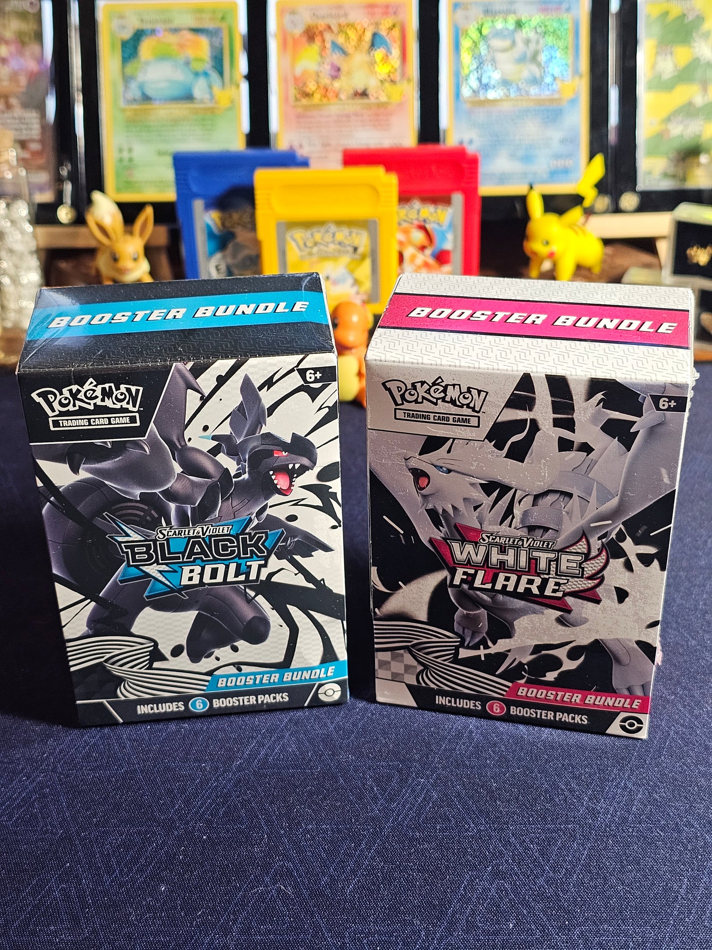 Black Bolt + White Flare Booster Bundle 2-Pack (12 Packs Total)