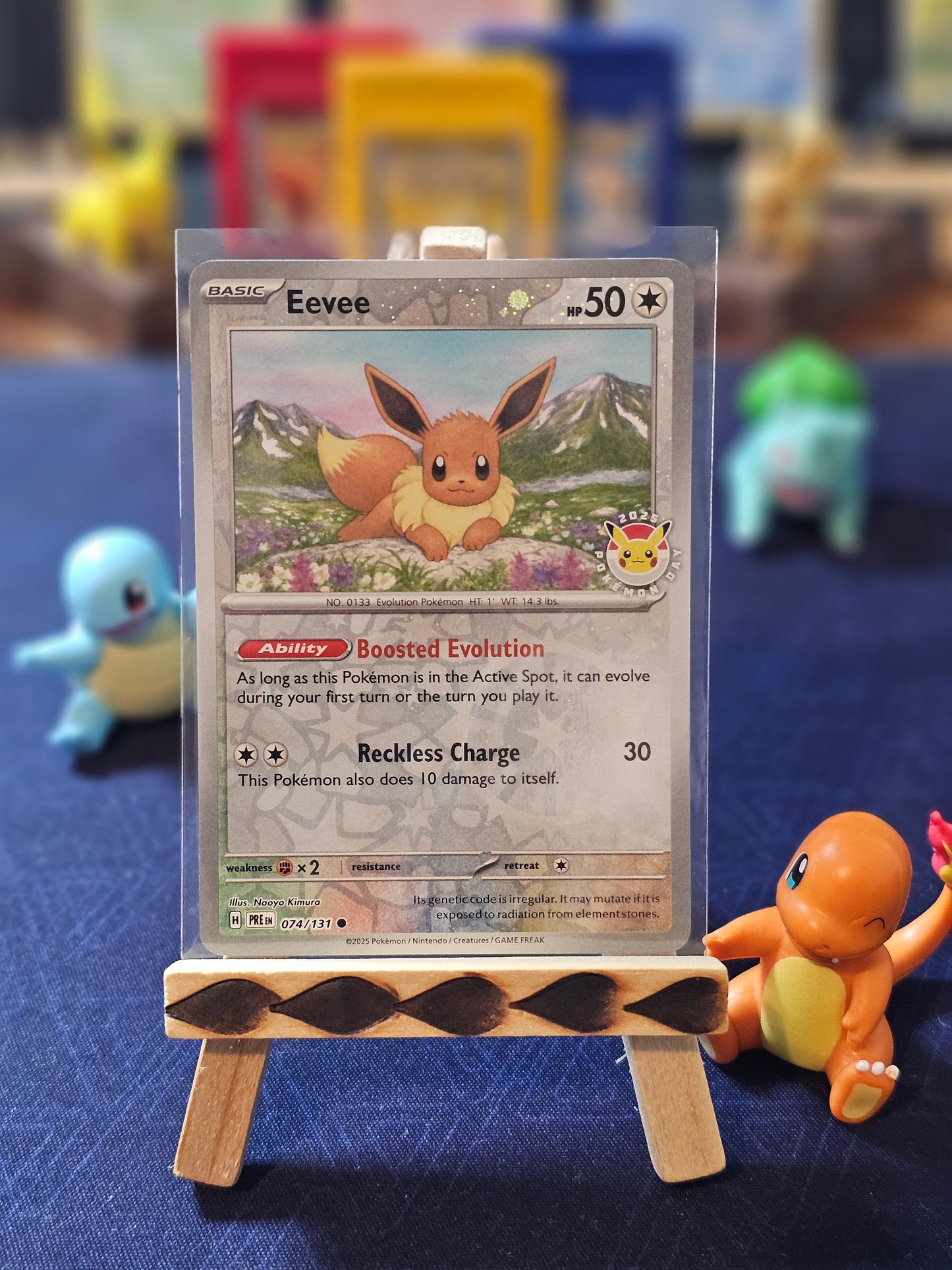 Eevee 074/131 – Pokémon Day (Prismatic Evolutions)