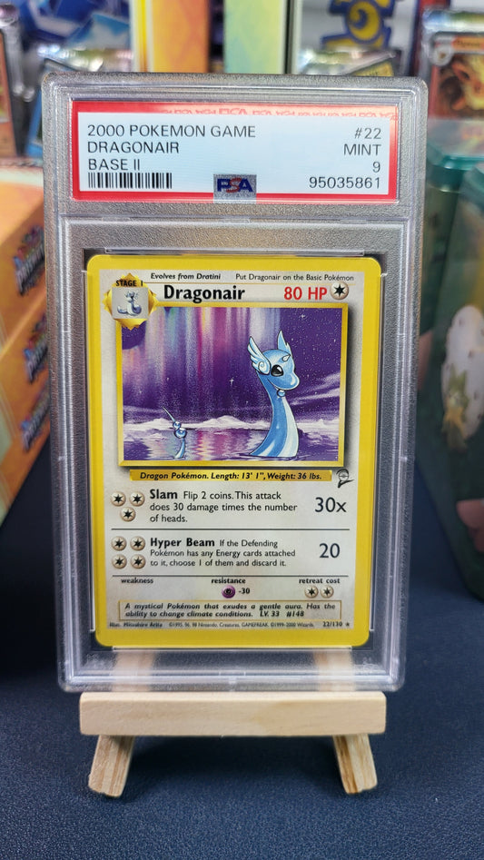 2000 Pokemon DragonNair BS2 #22 PSA 9