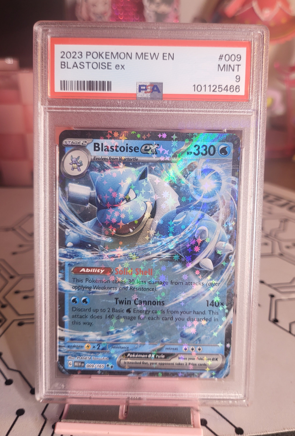 Blastoise EX Psa 9