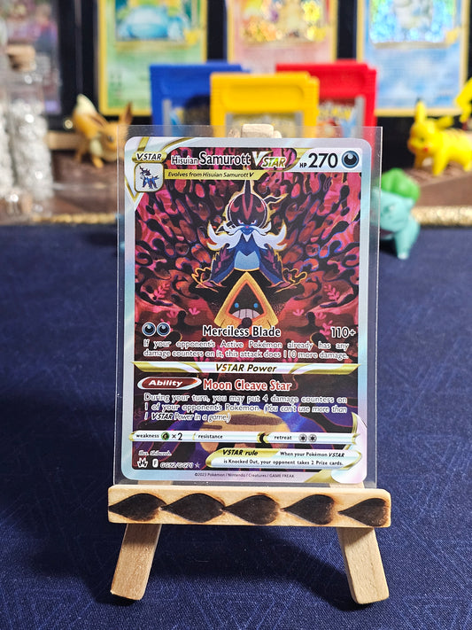 Hisuian Samurott Vstar GG52 - Crown Zenith
