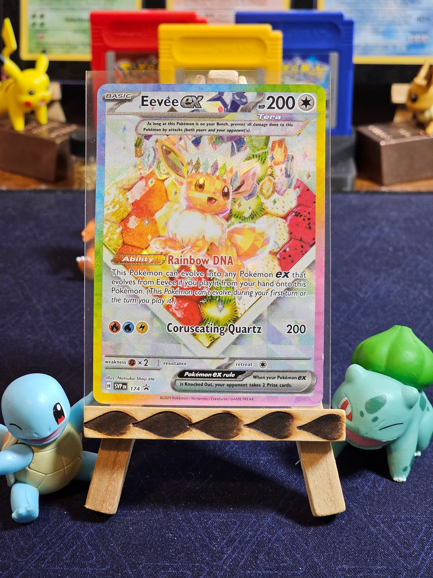 Eevee ex 174 – SVP Black Star Promo