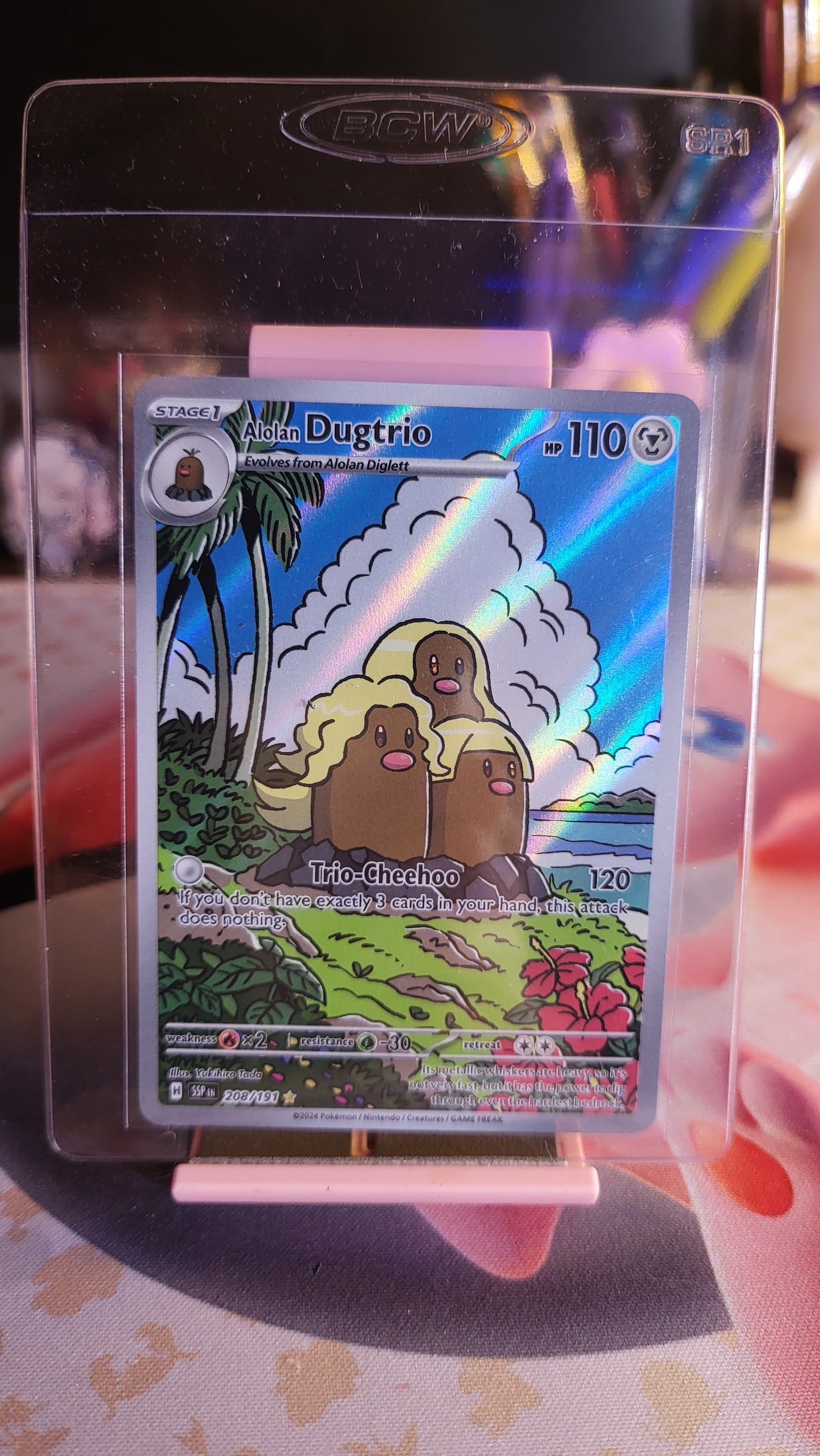 Alolan Dugtrio SSP AR 208