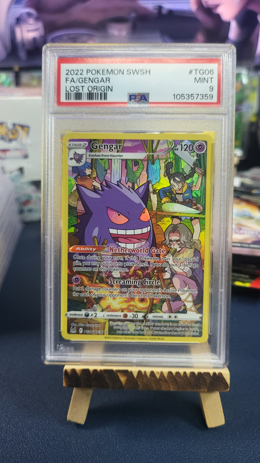 2022 SWSH FA/GENGAR Lost Origin #TG07 #PSA 9