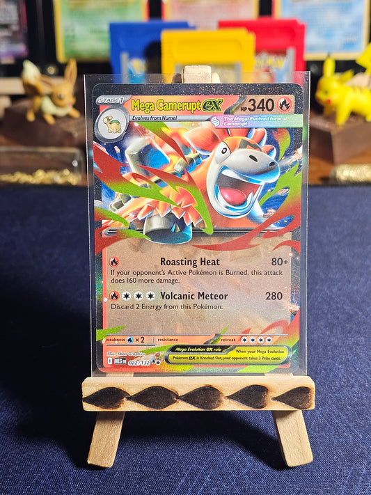Mega Camerupt EX 22 - Pokemon MEGA