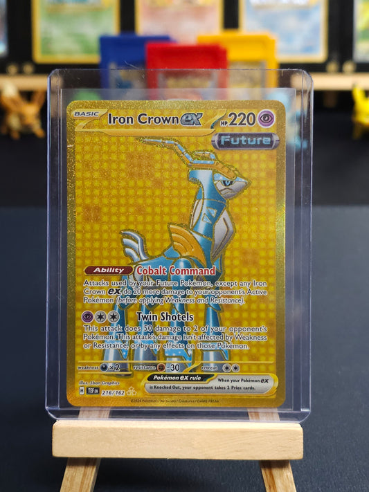 Iron Crown ex 216 – Temporal Forces (Gold Hyper Rare)