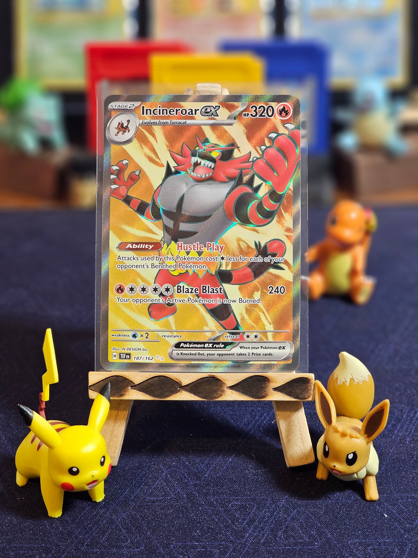 Incineroar EX 187 - Temporal Forces