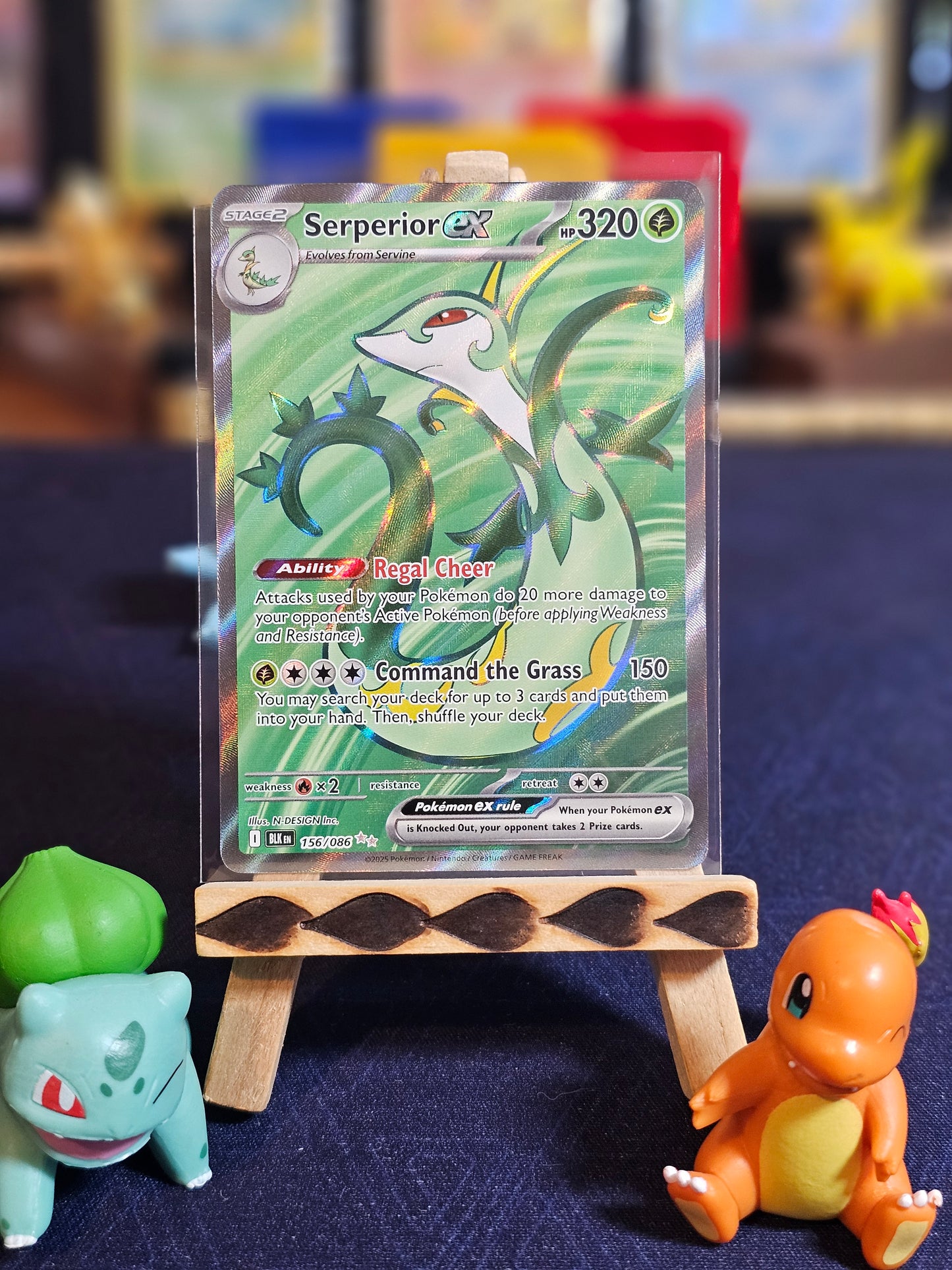 Serperior EX 156 - Black Bolt