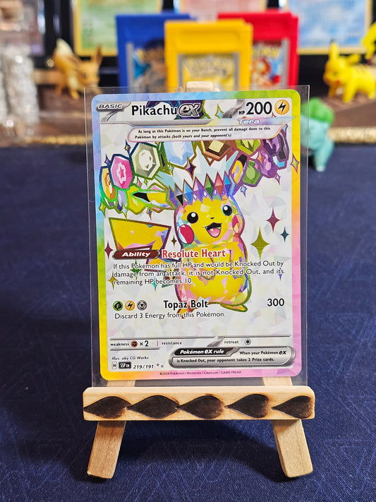 Pikachu EX 219 - Surging Sparks