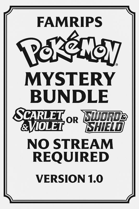 FamRips Pokémon Mystery Pack Bundle – Version 1.0