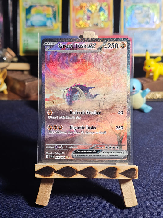 Great Tusk Ex 246 - Scarlet & Violet Base Set