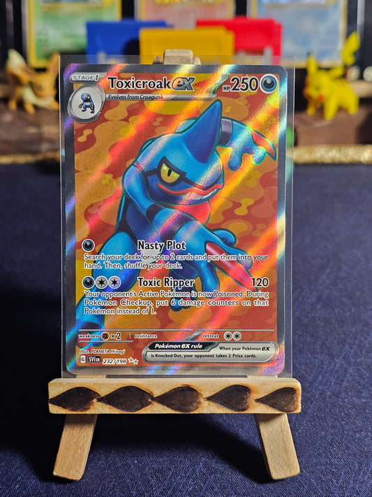 Toxicroak EX 232 - Scarlet & Violet Base Set